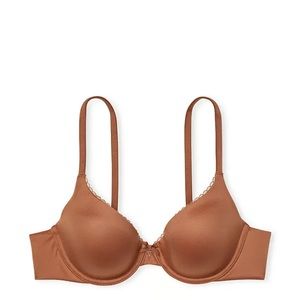 Body by Victoria Victoria’s Secret Perfect Coverage Bra 36DD Smooth Caramel NWOT